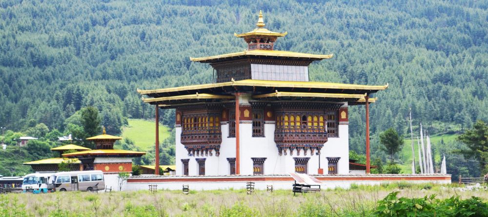 Chimi Lhakhang, a key site during our Nepal Bhutan tour.